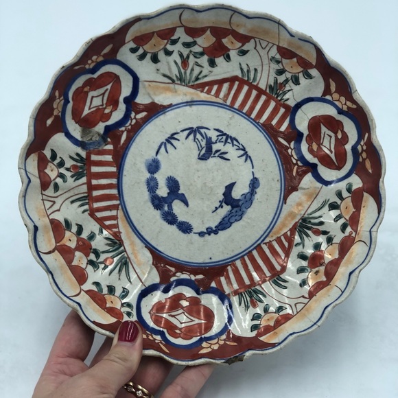 Vintage Hand-Painted Plate - Picture 9 of 10